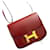 Hermès constance mini 18 Dark red Leather  ref.1081584