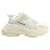 Everyday Balenciaga Triple S Sneakers Allover Logo in White Polyurethane  Plastic  ref.1081604