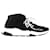 Zapatillas Balenciaga Speed con cordones en poliéster de punto negro  ref.1081614