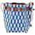 Mansur Gavriel X Marimekko Mini Bucket Bag in Blue Canvas Cloth  ref.1081617