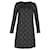 Escada Dehrea Metallic Jacquard Dress in Black Polyester  ref.1081628