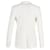 Max Mara Ritmo Double-Breasted Blazer in White Cotton  ref.1081639