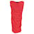 Minivestido sin tirantes con lunares fruncidos Maje en poliéster rojo Roja  ref.1081652