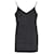Ganni Sleeveless Plaid Mini Dress in Grey Wool  ref.1081658