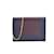 Céline Leather Frame Chain Clutch Bag Black  ref.1081666
