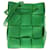 Bottega Veneta Green Small Intrecciato Cassette Bucket Bag Leather Pony-style calfskin  ref.1081833