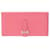 Béarn Hermès Bearn Pink Leder  ref.1081924