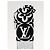 Louis Vuitton Lv Schal-Medaillon neu Schwarz - Ansicht 2