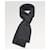 Louis Vuitton LV Monogram scarf dark grey Wool  ref.1082005