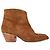 Isabel Marant Bottines Dacken en Daim Marron - vue 2