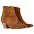 Isabel Marant Bottines Dacken en Daim Marron - vue 3