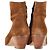 Isabel Marant Bottines Dacken en Daim Marron - vue 4
