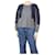 Maison Martin Margiela Grey patchwork sweatshirt - size S Cotton  ref.1082147