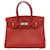 Hermès HERMES BIRKIN 30 Red Leather  ref.1082187