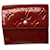 Louis Vuitton Portefeuille Elise Red Patent leather  ref.1082195