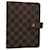 Louis Vuitton COVERTURE AGENDA FONCTIONNEL MM Marrone Tela  ref.1082196