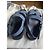 Sandali Hermès Genius Cyprus scamosciato blu navy - vista 8