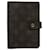 Louis Vuitton COUVERTURE AGENDA FONCTIONNEL PM Brown Cloth  ref.1082353