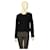 Michael Michael Kors Black Woolen Collarless Bolero Fashion Jacket size 4 Viscose  ref.1082451