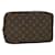 Louis Vuitton Monogram Trousse Toilette 28 Clutch Bag M47522 LV Auth 55110 Cloth  ref.1082608
