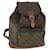 LOUIS VUITTON Monogram Montsouris GM Backpack M51135 LV Auth 54419 Cloth  ref.1082630