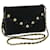 CHANEL Chain Shoulder Bag Suede Black CC Auth bs8547  ref.1082652