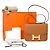 Hermès Sac HERMES Constance en Cuir Doré - 101496
