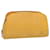 LOUIS VUITTON Epi Dauphine PM Pouch Yellow M48449 LV Auth 52920 Leather  ref.1082721
