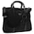 PRADA Hand Bag Nylon Leather 2way Black Auth ar10337  ref.1082743