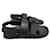 Hermès HERMES  Sandals T.eu 43 leather Black  ref.1082777