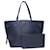 Louis Vuitton Sac cabas bleu Neverfull MM avec/ Poche Cuir  ref.1083168