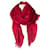 Autre Marque Alicia Adams Alpaca, red scarf Wool  ref.1083190
