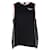 Prada Logo Plaque Mesh Panel Jersey Top in Black Cotton  ref.1083225