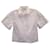 Dolce & Gabbana Chemise boutonnée à manches courtes en coton blanc  ref.1083234