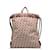 Burberry Nylon Monogram Drawstring Backpack Red Cloth  ref.1083288