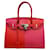 Hermès Birkin de Herm 30 Roja Cuero  ref.1083511