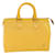 Louis Vuitton Epi Speedy 25 Bolsa de mão Tassili Yellow M43019 Autenticação de LV 55406 Couro  ref.1083965