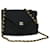CHANEL Matelasse Chain Shoulder Bag Satin Black CC Auth bs8554  ref.1083986
