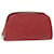 LOUIS VUITTON Epi Dauphine PM Pouch Red M48447 LV Auth 55457 Leather  ref.1084044