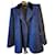 Veste Givenchy Negro Azul Lana  ref.1084075