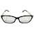 occhiali da vista cartier donna Nero Metallo Acetato  ref.1084246