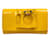 Autre Marque Perrin Paris Handschuh-Clutch aus gelbem Leder  ref.1084290