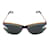 Louis Vuitton Bohemian Vuittony verspiegelte holografische quadratische Sonnenbrille Mehrfarben Metall  ref.1084296
