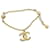 Bracelet Chanel métal Doré  ref.1084340
