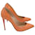 Christian Louboutin So Kate Pumps in Orange Patent Calf Leather  ref.1084370