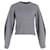 Theory Crewneck Sweater in Grey Merino Wool  ref.1084372