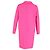 Hugo Boss Abrigo con botones Boss en lana rosa - vista 2