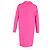 Hugo Boss Abrigo con botones Boss en lana rosa - vista 3