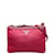 Prada Tessuto Double Zip Crossbody Bag Red Cloth Nylon  ref.1084448