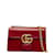 Gucci Sac porté épaule à chaîne GG Marmont  431777 Cuir Rouge  ref.1084461
